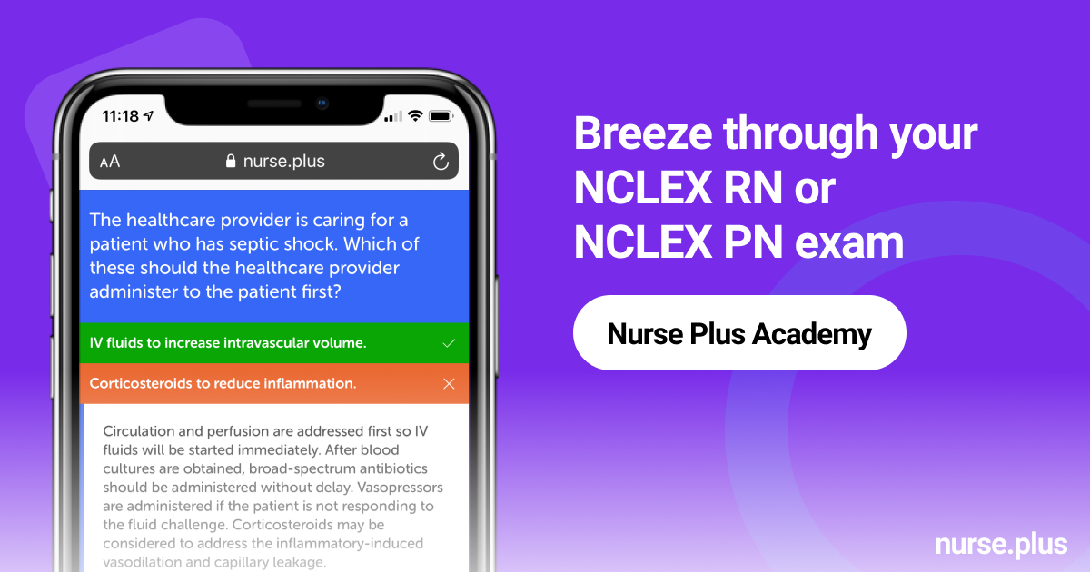 Free NCLEX Practice Questions & Exam Prep Nurse Plus Academy