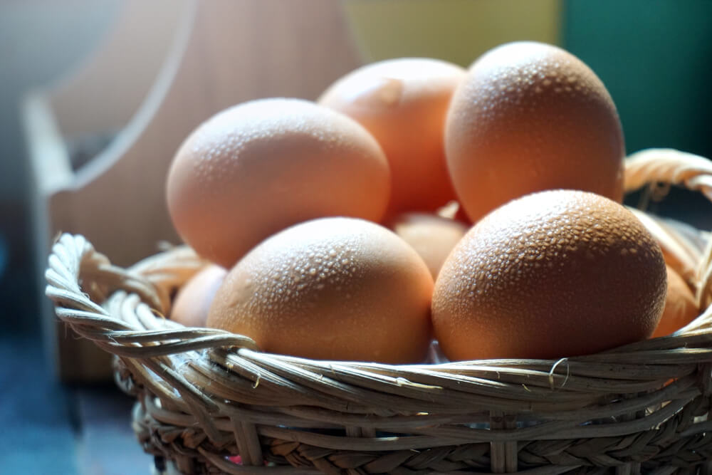 boiled eggs