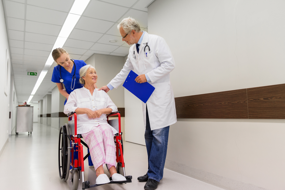 discharge from the hospital